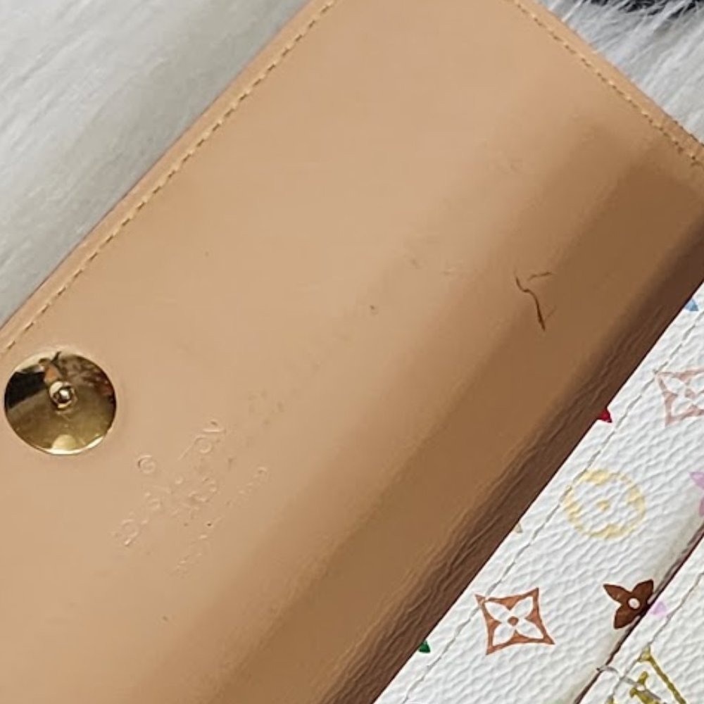 Louis Vuitton Murakami Multicolor Portefeuille Sarah Wallet - Picture 13 of 13
